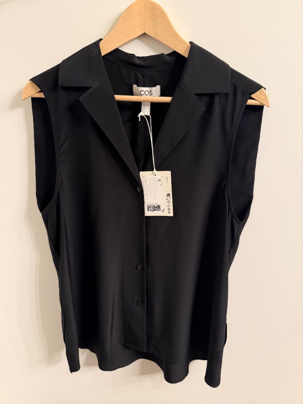 Cos silk sleeveless top